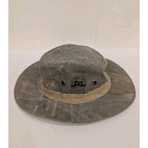 THE REAL DEAL TARP HAT BRAZIL ZOMBIELAND MOVIE RECYCLED 100% CANVAS COTTON
